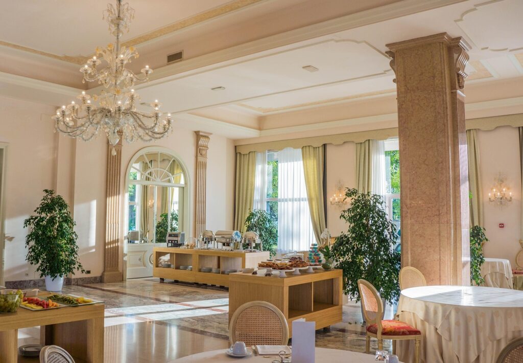 villa cortine palace, breakfast room, restaurant, chandelier, luxury, sirmione, lake garda, italy, hotel, design, interior, decoration, dining, food, drink, decor, elegance, restaurant interior, ornate, eat, architecture, eating, culture, history, brown food, brown restaurant, brown room, brown design, brown history, brown lake, brown culture, brown eating, brown interior, brown hotel, brown breakfast, restaurant, hotel, hotel, hotel, hotel, hotel